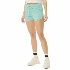 Juniors' Unionbay Maribeth Sateen Shorts 20 Juniors' Unionbay Maribeth Sateen Shorts -Cuddl Duds SHOP 3937656 Aqua Haze