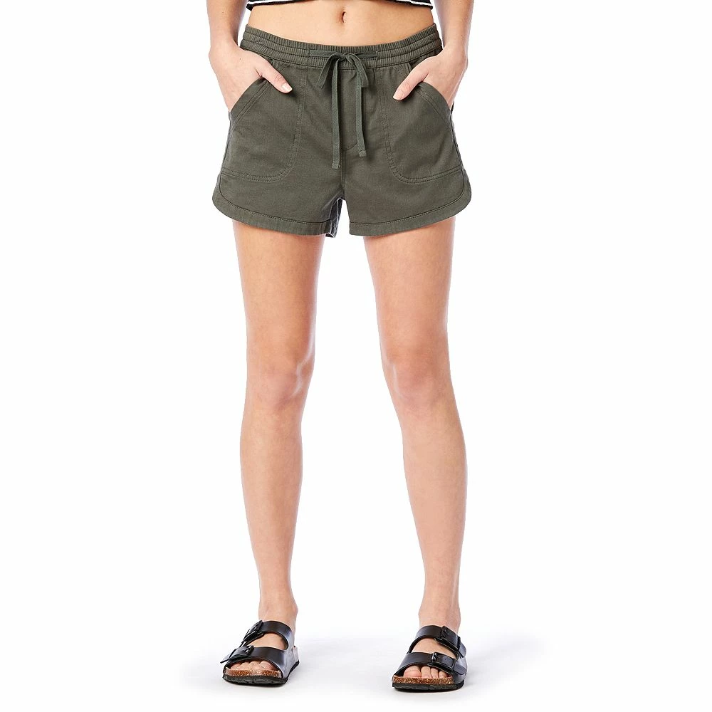 Juniors' Unionbay Maribeth Sateen Shorts 8 Juniors' Unionbay Maribeth Sateen Shorts - Image 8