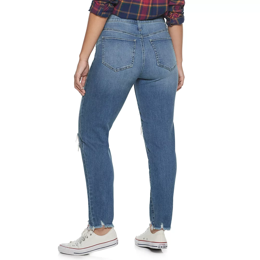 Juniors' SO® High-Rise Curvy Mom Jeans 7 Juniors' SO® High-Rise Curvy Mom Jeans - Image 7