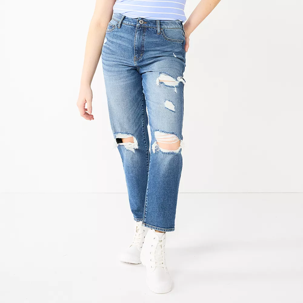 Juniors' SO® High-Rise Curvy Mom Jeans 1 Juniors' SO® High-Rise Curvy Mom Jeans