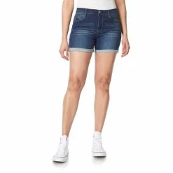 Alternative view of Juniors' WallFlower Insta Soft Irresistible High-Rise Shorts