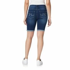 Juniors' WallFlower Insta-Soft High-Rise Irresistible Bermuda Shorts 13 Juniors' WallFlower Insta-Soft High-Rise Irresistible Bermuda Shorts -Cuddl Duds SHOP 3978944 ALT