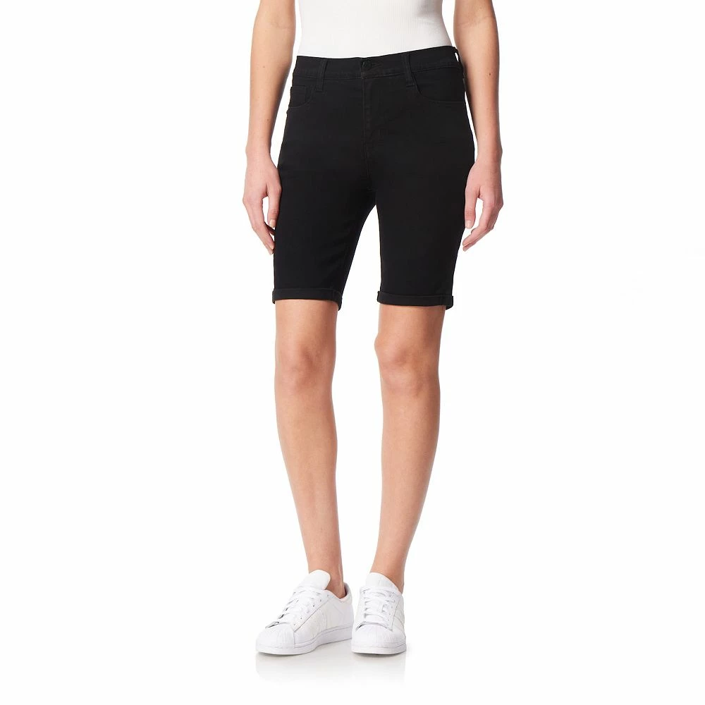 Juniors' WallFlower Insta-Soft High-Rise Irresistible Bermuda Shorts 3 Juniors' WallFlower Insta-Soft High-Rise Irresistible Bermuda Shorts - Image 3