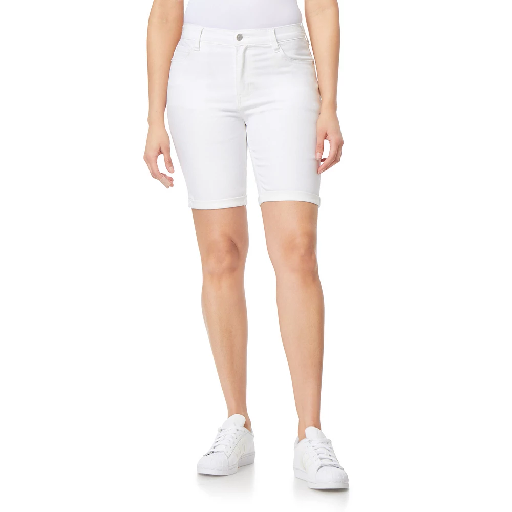 Juniors' WallFlower Insta-Soft High-Rise Irresistible Bermuda Shorts 4 Juniors' WallFlower Insta-Soft High-Rise Irresistible Bermuda Shorts - Image 4
