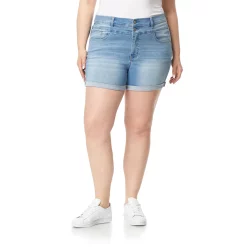 Juniors' Plus Size WallFlower High-Rise Insta-Soft Sassy Shorts -Cuddl Duds SHOP 3978969 Marlow