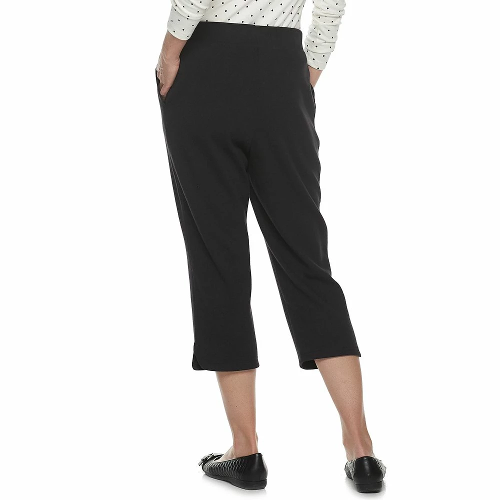 Women's Croft & Barrow® Easy Pull-On Knit Capri Pants 10 Women's Croft & Barrow® Easy Pull-On Knit Capri Pants - Image 10