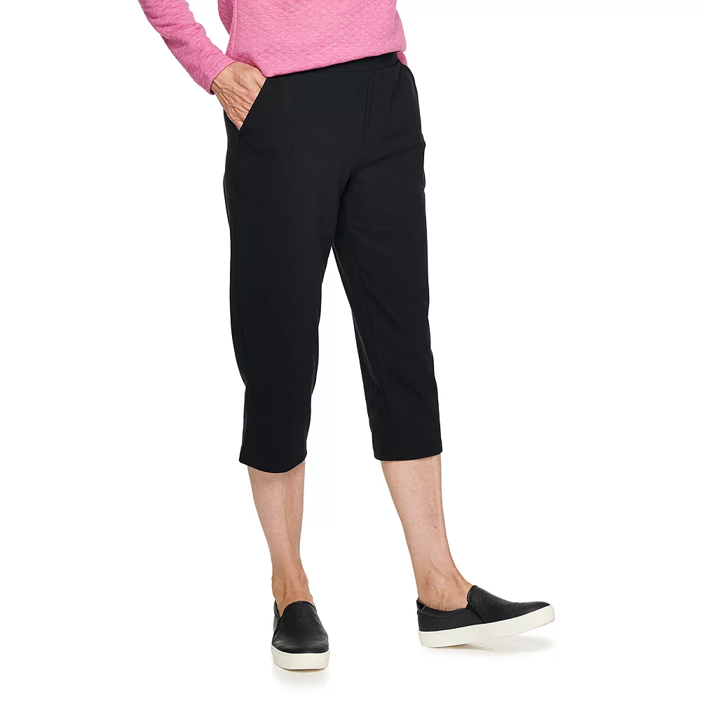 Women's Croft & Barrow® Easy Pull-On Knit Capri Pants 6 Women's Croft & Barrow® Easy Pull-On Knit Capri Pants - Image 6