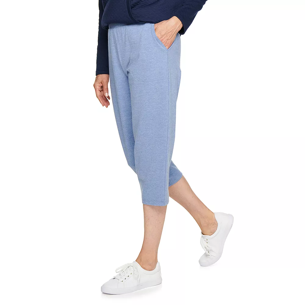 Women's Croft & Barrow® Easy Pull-On Knit Capri Pants 4 Women's Croft & Barrow® Easy Pull-On Knit Capri Pants - Image 4