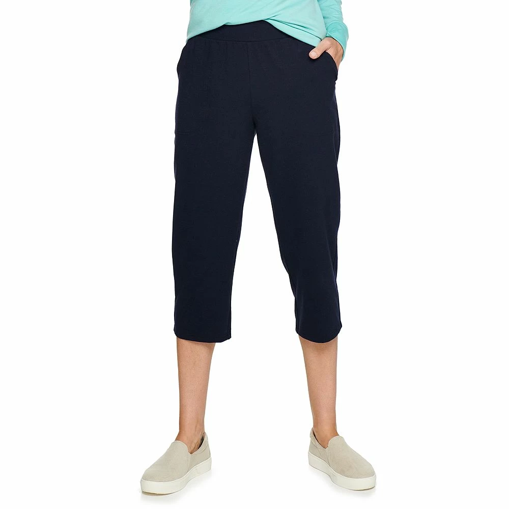 Women's Croft & Barrow® Easy Pull-On Knit Capri Pants 1 Women's Croft & Barrow® Easy Pull-On Knit Capri Pants
