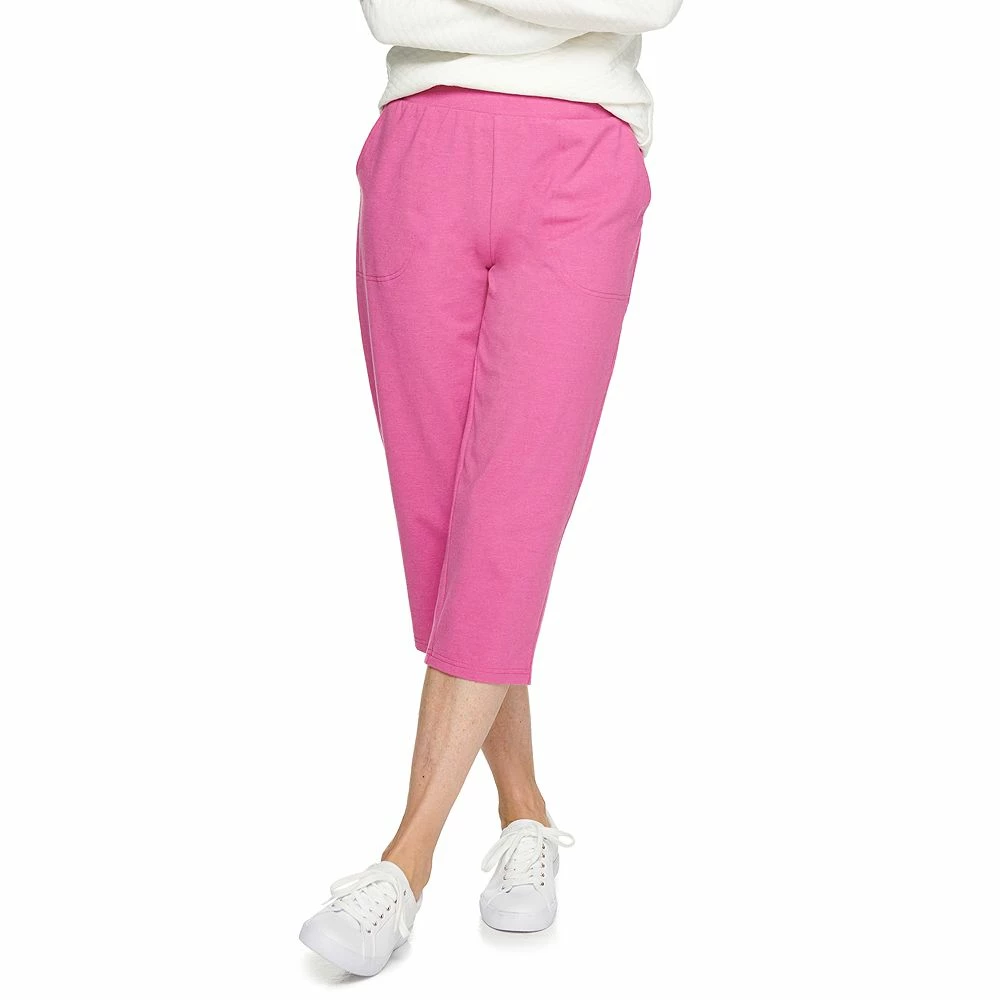Women's Croft & Barrow® Easy Pull-On Knit Capri Pants 2 Women's Croft & Barrow® Easy Pull-On Knit Capri Pants - Image 2