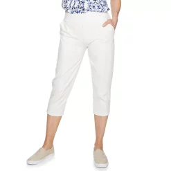 Women's Croft & Barrow® Easy Pull-On Knit Capri Pants 15 Women's Croft & Barrow® Easy Pull-On Knit Capri Pants -Cuddl Duds SHOP 3982181 White