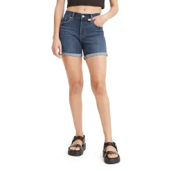 Women's Levi's® Mid-Length Jean Shorts -Cuddl Duds SHOP 4015111 Lapis Smile