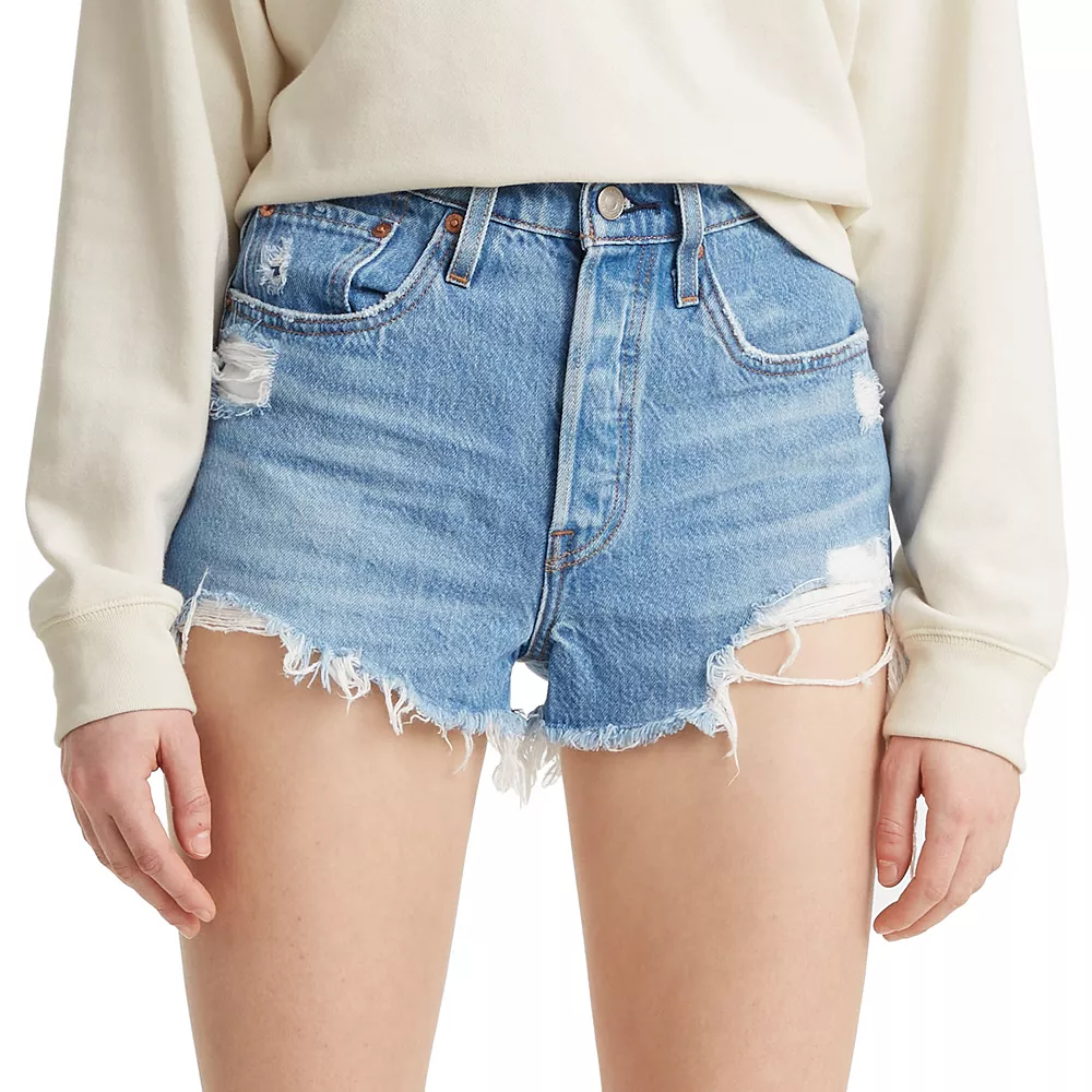 Women's Levi's® 501™ Original Jean Shorts 3 Women's Levi's® 501™ Original Jean Shorts - Image 3