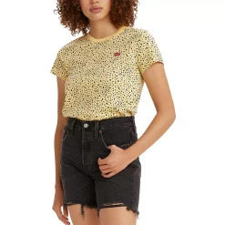 Women's Levi's® Perfect Tee -Cuddl Duds SHOP 4232523 Floral Golden Haze