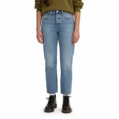 Women's Levi's® 501™ High-Rise Straight Leg Crop Jeans 19 Women's Levi's® 501™ High-Rise Straight Leg Crop Jeans -Cuddl Duds SHOP 4263105 Oxnard Athens Pushed