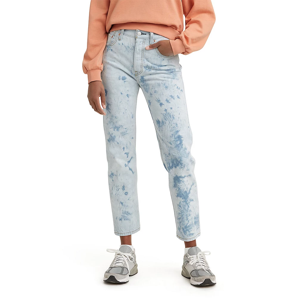 Women's Levi's® 501™ High-Rise Straight Leg Crop Jeans 10 Women's Levi's® 501™ High-Rise Straight Leg Crop Jeans - Image 10