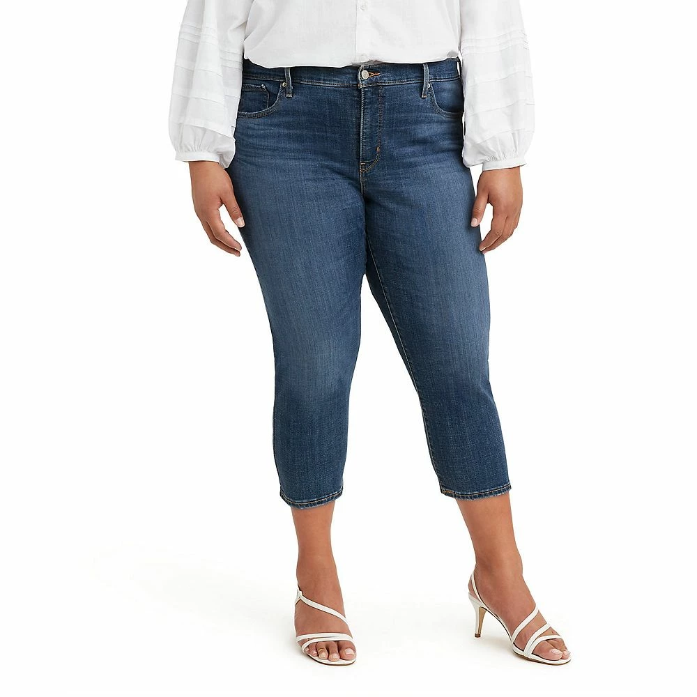 Plus Size Levi's® 311 Shaping Capris 2 Plus Size Levi's® 311 Shaping Capris - Image 2