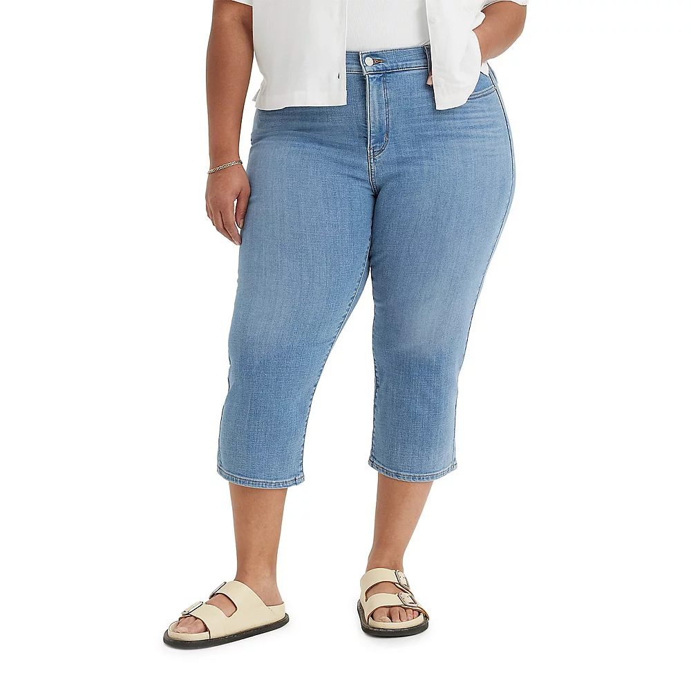 Plus Size Levi's® 311 Shaping Capris 5 Plus Size Levi's® 311 Shaping Capris - Image 5