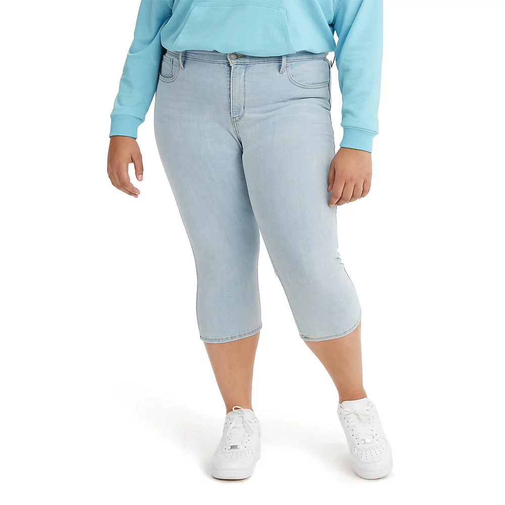 Plus Size Levi's® 311 Shaping Capris 3 Plus Size Levi's® 311 Shaping Capris - Image 3