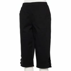 Women's Croft & Barrow® Embellished Hem Skimmer Jeans 15 Women's Croft & Barrow® Embellished Hem Skimmer Jeans -Cuddl Duds SHOP 4293785 Black