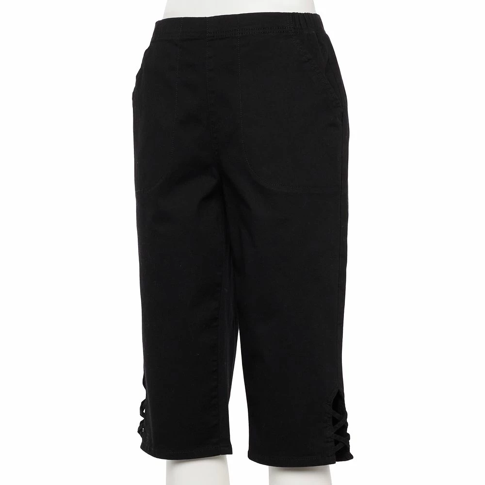Women's Croft & Barrow® Embellished Hem Skimmer Jeans 5 Women's Croft & Barrow® Embellished Hem Skimmer Jeans - Image 5