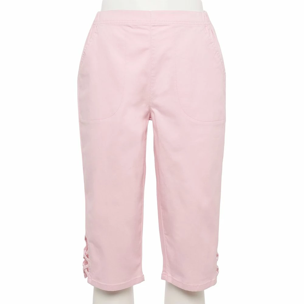 Women's Croft & Barrow® Embellished Hem Skimmer Jeans 6 Women's Croft & Barrow® Embellished Hem Skimmer Jeans - Image 6