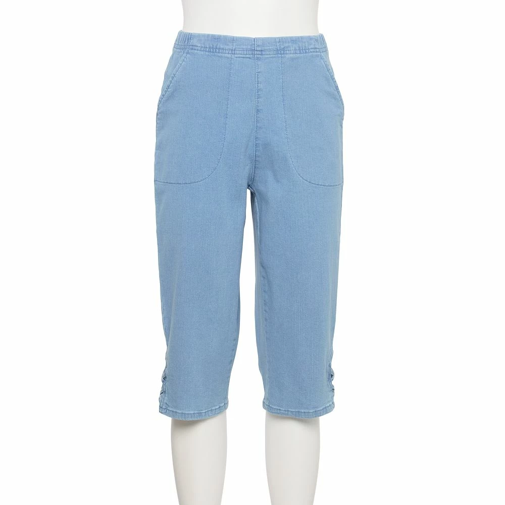 Women's Croft & Barrow® Embellished Hem Skimmer Jeans 10 Women's Croft & Barrow® Embellished Hem Skimmer Jeans - Image 10
