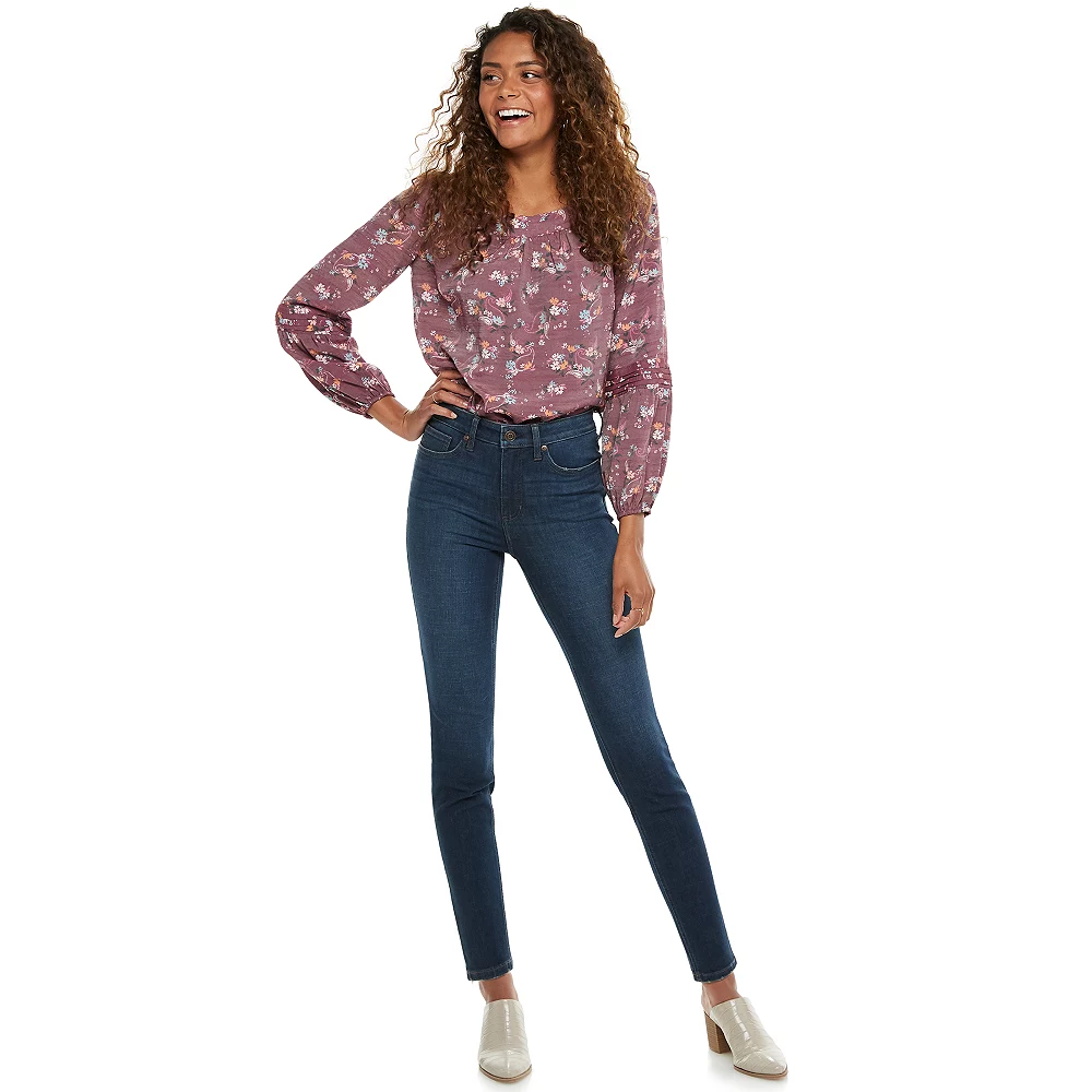 Women's LC Lauren Conrad Feel Good High-Waist Skinny Jeans 10 Women's LC Lauren Conrad Feel Good High-Waist Skinny Jeans - Image 10