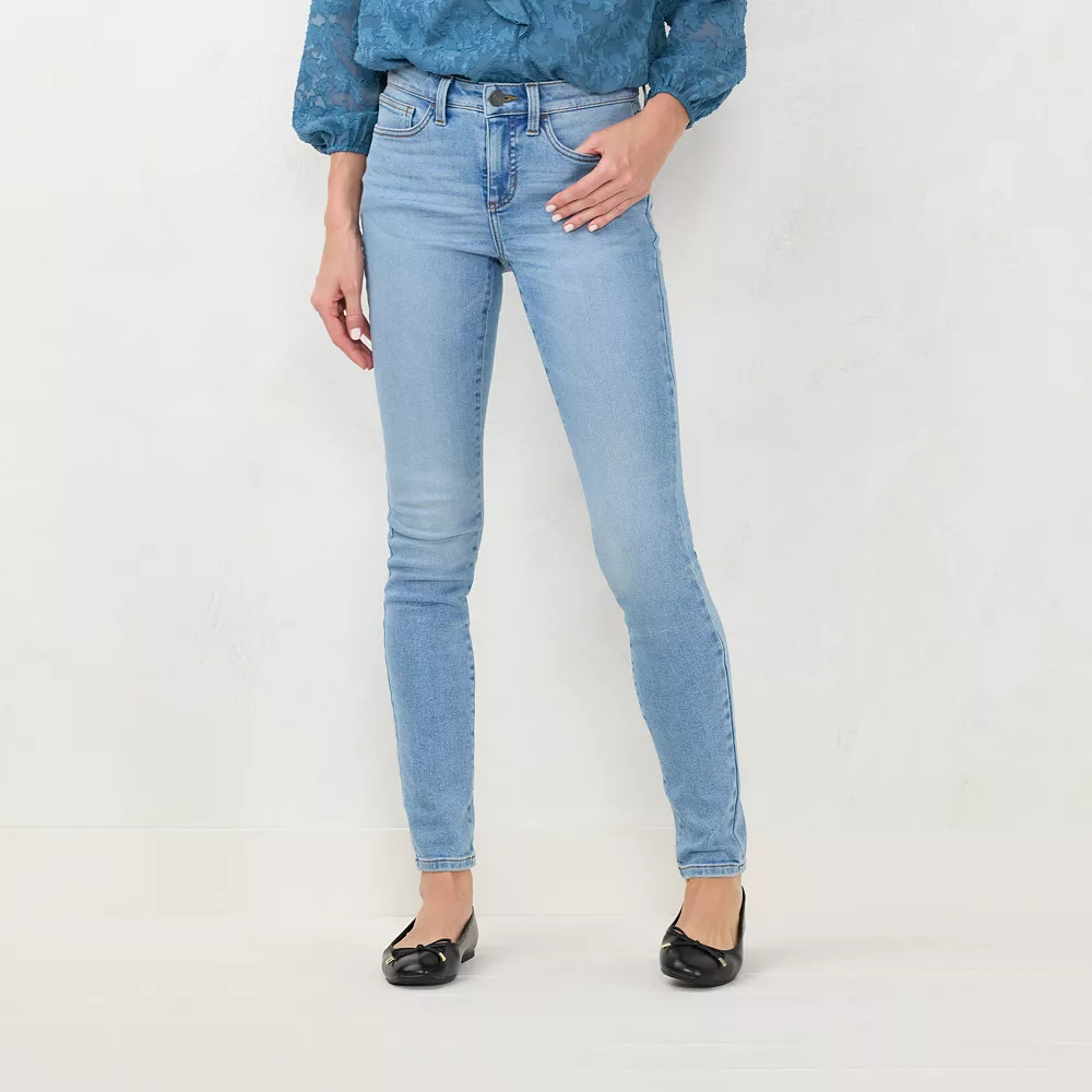 Women's LC Lauren Conrad Feel Good Midrise Skinny Jeans 6 Women's LC Lauren Conrad Feel Good Midrise Skinny Jeans - Image 6