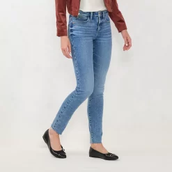 Women's LC Lauren Conrad Feel Good Midrise Skinny Jeans 15 Women's LC Lauren Conrad Feel Good Midrise Skinny Jeans -Cuddl Duds SHOP 4322097 Pierre Wash