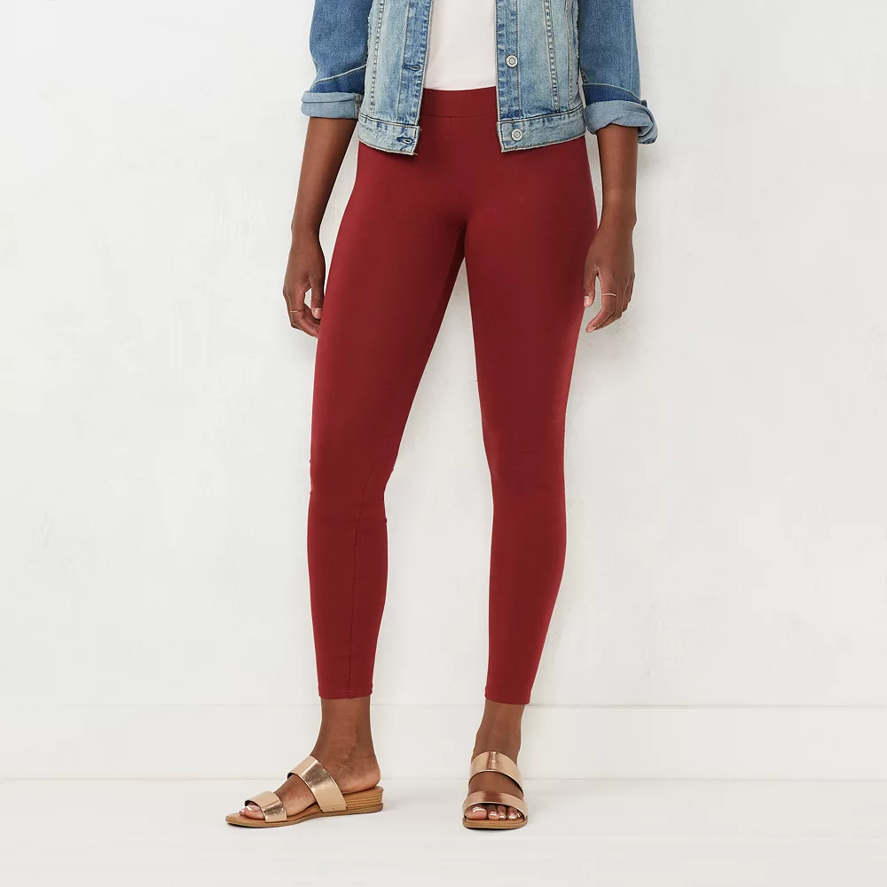 Women's LC Lauren Conrad Midrise Leggings 8 Women's LC Lauren Conrad Midrise Leggings - Image 8