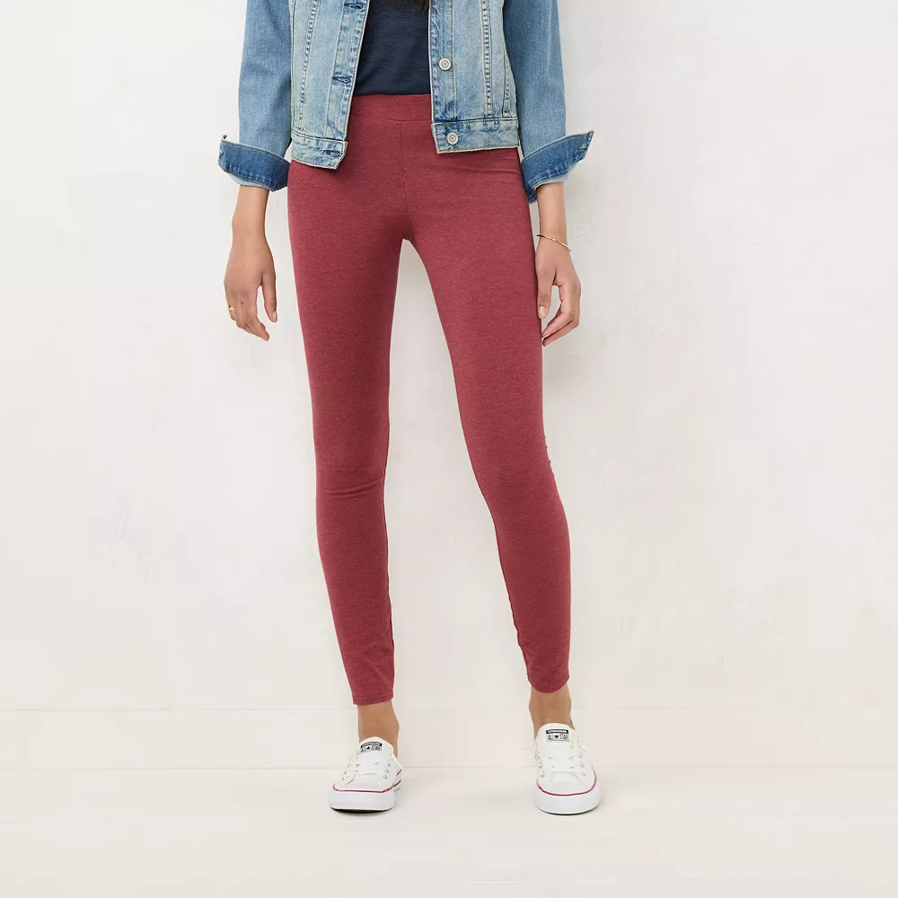 Women's LC Lauren Conrad Midrise Leggings 4 Women's LC Lauren Conrad Midrise Leggings - Image 4