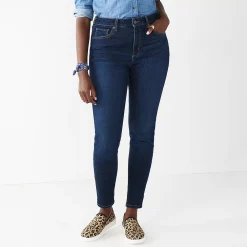 Women's Sonoma Goods For Life® Curvy High-Waisted Skinny Jeans 13 Women's Sonoma Goods For Life® Curvy High-Waisted Skinny Jeans -Cuddl Duds SHOP 4342530 Buena