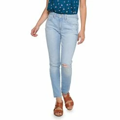 Women's Sonoma Goods For Life® Curvy High-Waisted Skinny Jeans 16 Women's Sonoma Goods For Life® Curvy High-Waisted Skinny Jeans -Cuddl Duds SHOP 4342530 Meadowlark