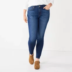 Women's Sonoma Goods For Life® Curvy High-Waisted Skinny Jeans 18 Women's Sonoma Goods For Life® Curvy High-Waisted Skinny Jeans -Cuddl Duds SHOP 4342530 Napa
