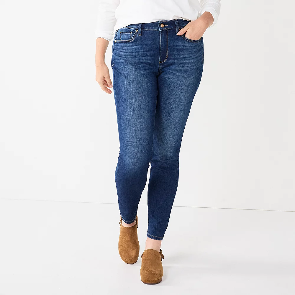 Women's Sonoma Goods For Life® Curvy High-Waisted Skinny Jeans 8 Women's Sonoma Goods For Life® Curvy High-Waisted Skinny Jeans - Image 8
