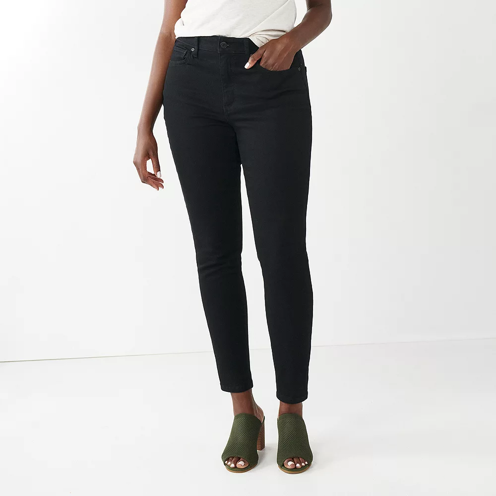 Women's Sonoma Goods For Life® Curvy High-Waisted Skinny Jeans 4 Women's Sonoma Goods For Life® Curvy High-Waisted Skinny Jeans - Image 4
