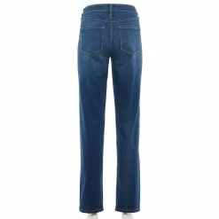 Women's Sonoma Goods For Life® Straight-Leg High-Waisted Curvy Jeans 20 Women's Sonoma Goods For Life® Straight-Leg High-Waisted Curvy Jeans -Cuddl Duds SHOP 4380113 ALT