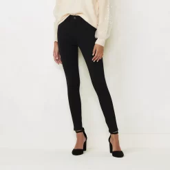 Alternative view of Women's LC Lauren Conrad High-Waist Super Skinny Ponte Pants