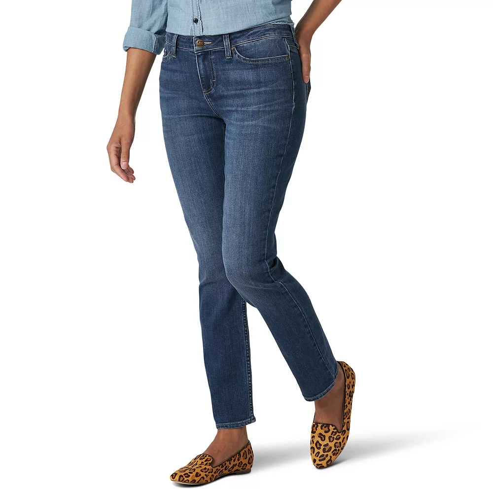 Petite Lee Legendary Straight Leg Jeans 3 Petite Lee Legendary Straight Leg Jeans - Image 3