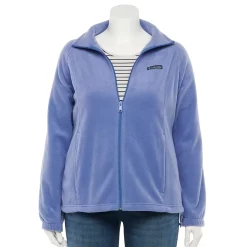 Plus Size Columbia Benton Springs Full-Zip Fleece Jacket -Cuddl Duds SHOP 4505765 Velvet Cove