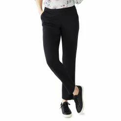 Alternative view of Women's Croft & Barrow® Easy Knit Straight-Leg Pants