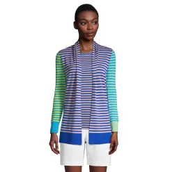 Alternative view of Women's Lands' End Open-Front Long Cardigan Sweater