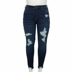 Alternative view of Juniors' Plus Size SO® High Rise Curvy Jeggings