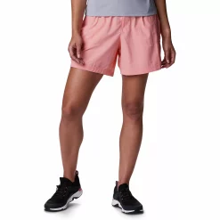 Women's Columbia Sandy River Water-Resistant Cargo Shorts 12 Women's Columbia Sandy River Water-Resistant Cargo Shorts -Cuddl Duds SHOP 4589110 Coral Reef
