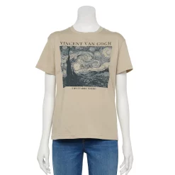 Juniors' Vincent van Gogh "The Starry Night" Tee