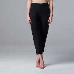 Alternative view of Women's Simply Vera Vera Wang Basic Luxury Pajama Capri Pants