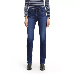 Women's Levi's® 314™ Shaping Straight Jeans -Cuddl Duds SHOP 4925073 Cobalt Offbeat
