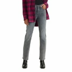 Women's Levi's® 314™ Shaping Straight Jeans -Cuddl Duds SHOP 4925073 Gray Ghost