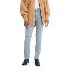 Women's Levi's® 314™ Shaping Straight Jeans -Cuddl Duds SHOP 4925073 Lapis Stop